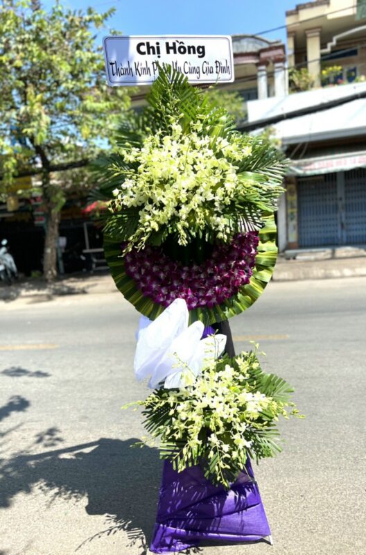 Kệ Hoa Chia Buồn - Xã Kim Nỗ, Huyện Đông Anh, Thành phố Hà Nội