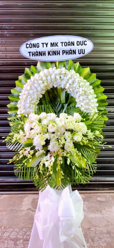 Kệ Hoa Chia Buồn - Xã Việt Hùng, Huyện Đông Anh, Thành phố Hà Nội